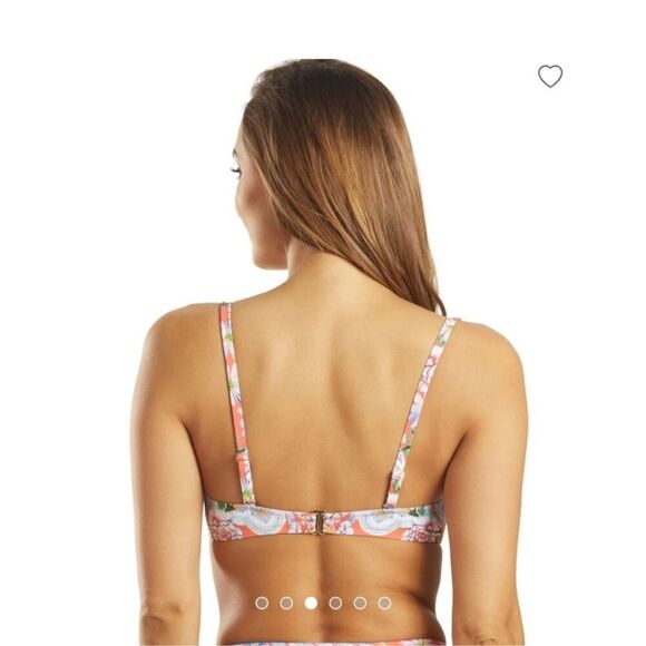 NWT- JOHNNY WAS DREW 2 PIECE SWIM BIKINI- SIZE SMALL- STRUCTURED TOP & HIGH WAIS - Picture 6 of 16